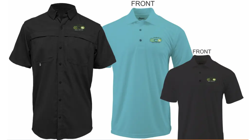 Camisas colores Eco Real Estate