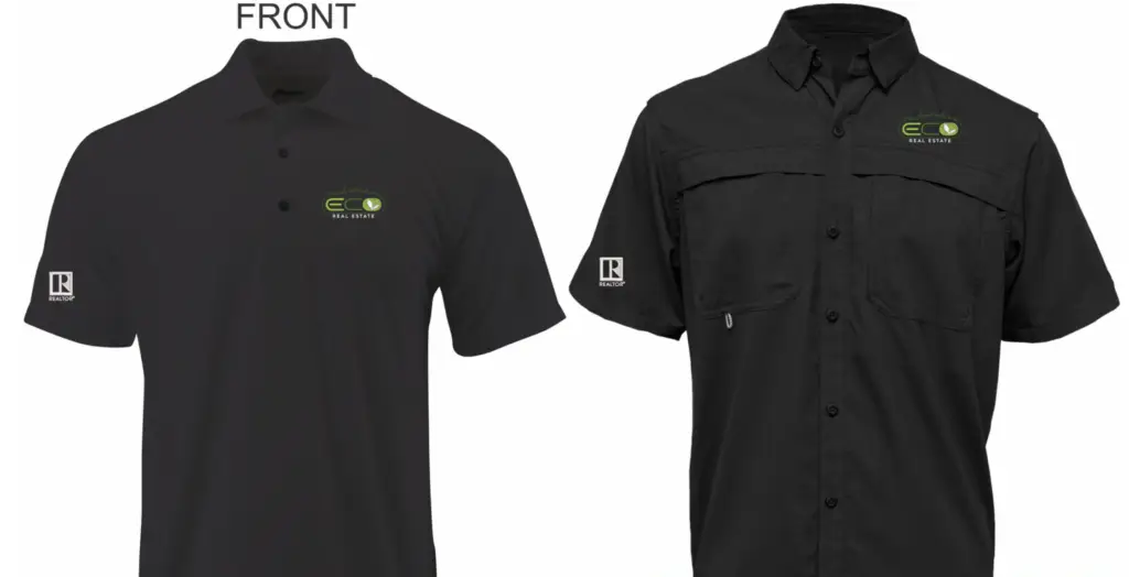 Camisa Negra Eco Real Estate
